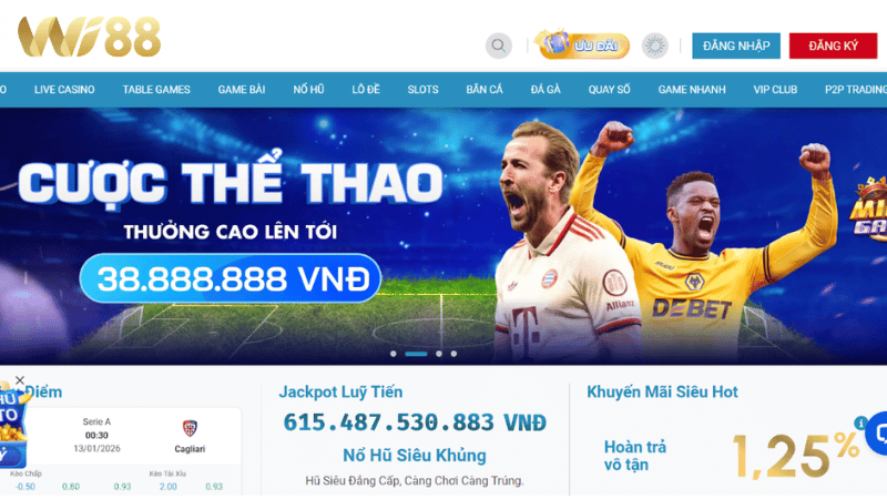 Giới thiệu về nhà cái WI88