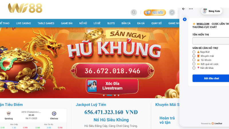 Thời gian làm việc của các kênh liên hệ CSKH WI88