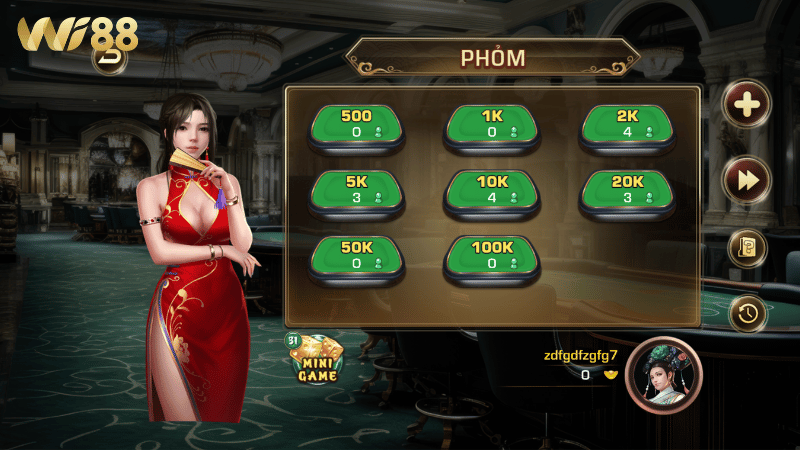 Hướng dẫn chơi Phỏm đơn giản cho hội viên khi cá cược tại Wi88