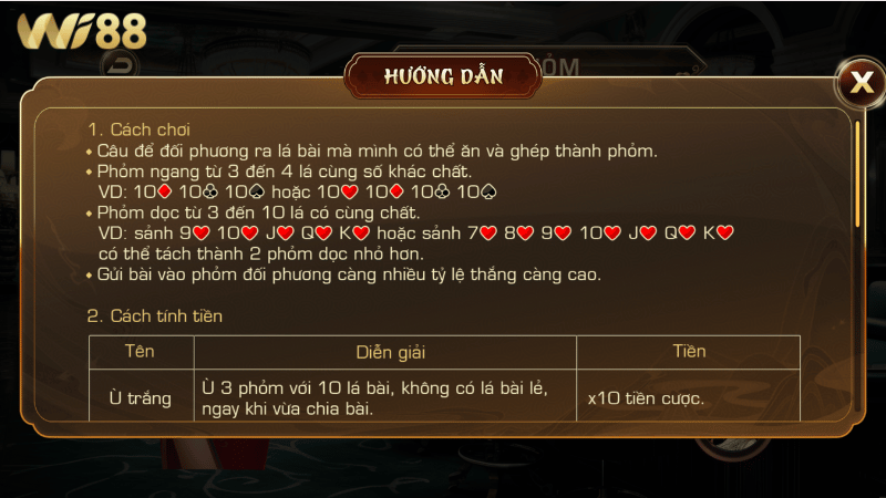 Hướng dẫn chơi Phỏm hiệu quả chinh phục mọi ván cược