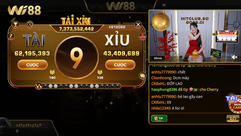 Kinh nghiệm tham gia trò chơi Tài xỉu WI88