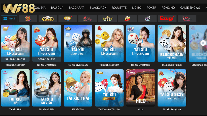 Giới thiệu trò chơi Tài xỉu WI88